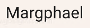 Margphael